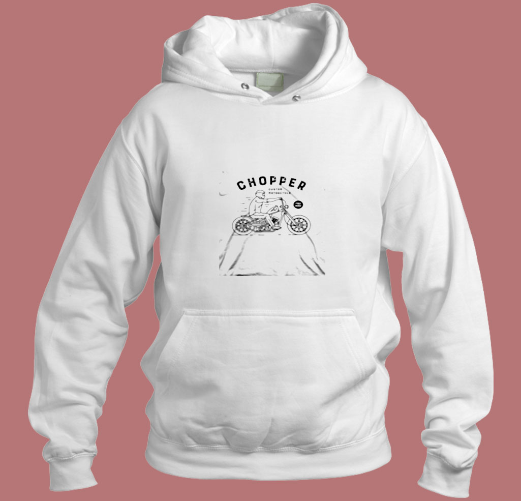 Chopper Motorcycle Aesthetic Hoodie Style Chopper Motorcycle Aesthetic Hoodie Style