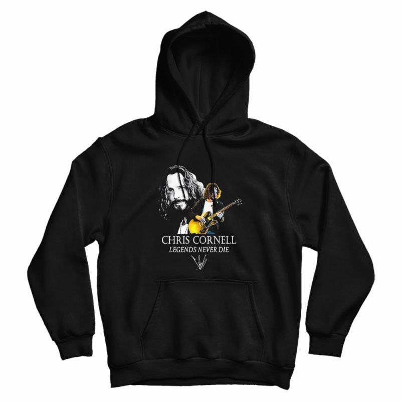 Chris Cornell Legends Never Die Signature Hoodie Chris Cornell Legends Never Die Signature Hoodie