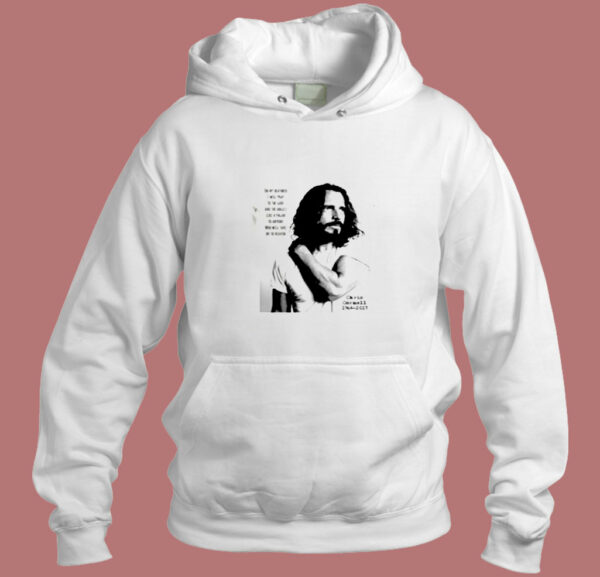 Chris Cornell Poster Aesthetic Hoodie Style
