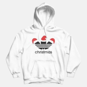Christmas Adidas Parody Funny Hoodie