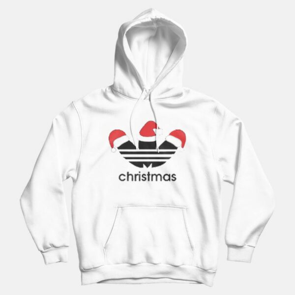 Christmas Adidas Parody Funny Hoodie