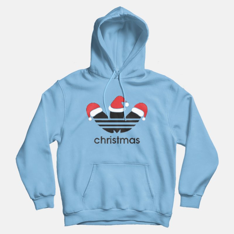 Christmas Adidas Parody Funny Hoodie Christmas Adidas Parody Funny Hoodie