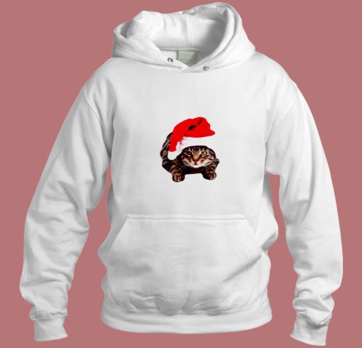 Christmas Cat Childrens Aesthetic Hoodie Style Christmas Cat Childrens Aesthetic Hoodie Style