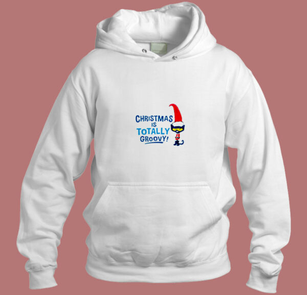 Christmas Is Totally Groovy Classic Aesthetic Hoodie Style