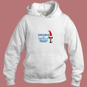Christmas Is Totally Groovy Classic Aesthetic Hoodie Style