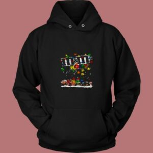 Christmas Lights M And M’s World Cartoon 80s Hoodie