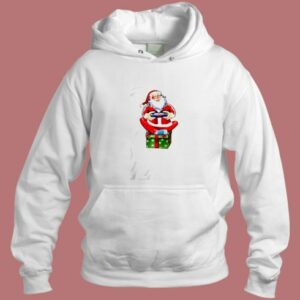 Christmas Santa Claus Video Gamer Aesthetic Hoodie Style