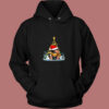 Christmas Tree Under Snow Niffler Santa Hat Vintage Hoodie