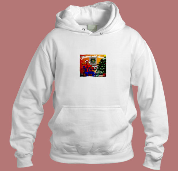 Christmas With Spidey Aesthetic Hoodie Style