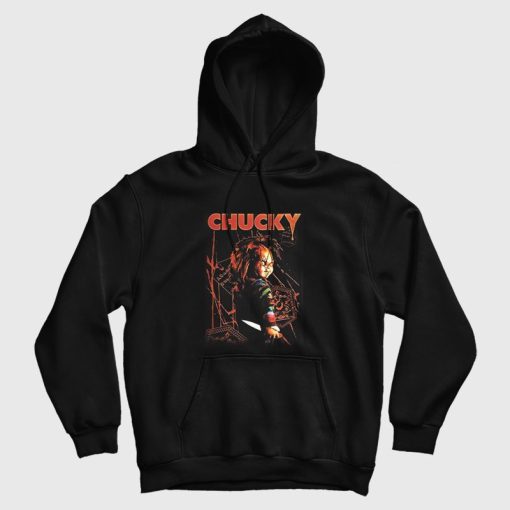 Chucky Child's Play with Knife Hoodie Chucky Child's Play with Knife Hoodie