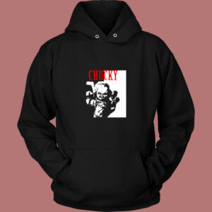 Chucky Doll Horror Movie Scary Vintage Hoodie
