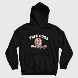 Chucky Free Hugs Childs Play Horror Movie Hoodie