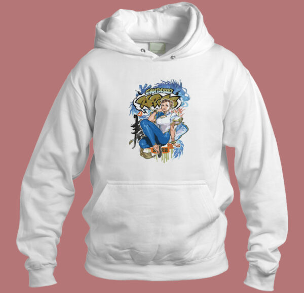 Chun li San Diego Hoodie Style