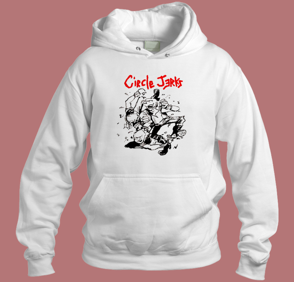 Circle Jerks 80s Hoodie Style Circle Jerks 80s Hoodie Style