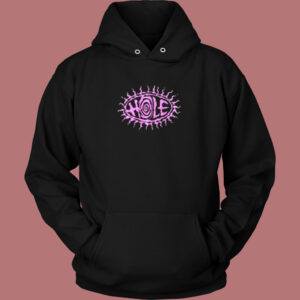 Circle On Hole Retro Hoodie Style