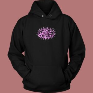 Circle On Hole Retro Hoodie Style
