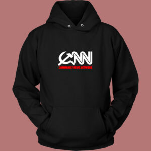 Cnn Communist News Network Vintage Hoodie Cnn Communist News Network Vintage Hoodie