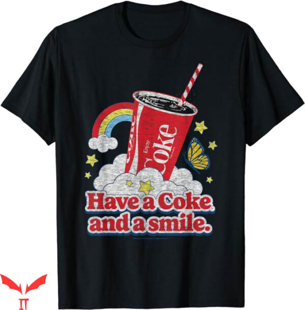 Coca Cola 80S T-Shirt Have A Coke And A Smile T-Shirt