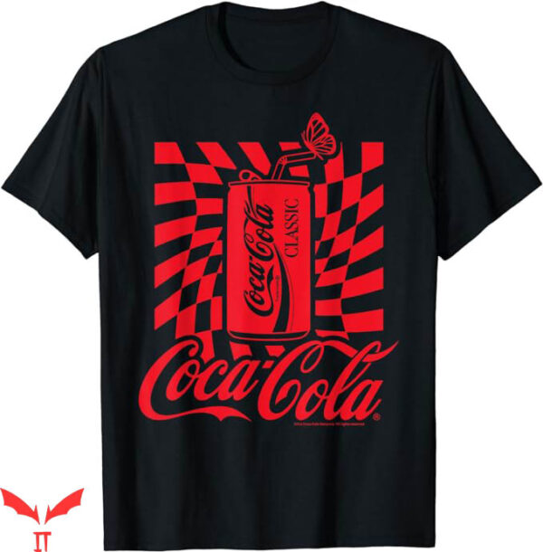 Coca Cola 80S T-Shirt Warped With Can T-Shirt Trending