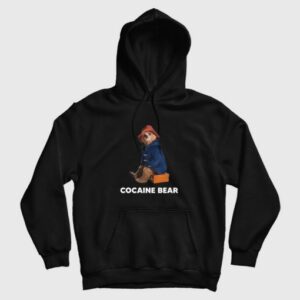 Cocaine Bear Paddington Bear Funny Hoodie 3