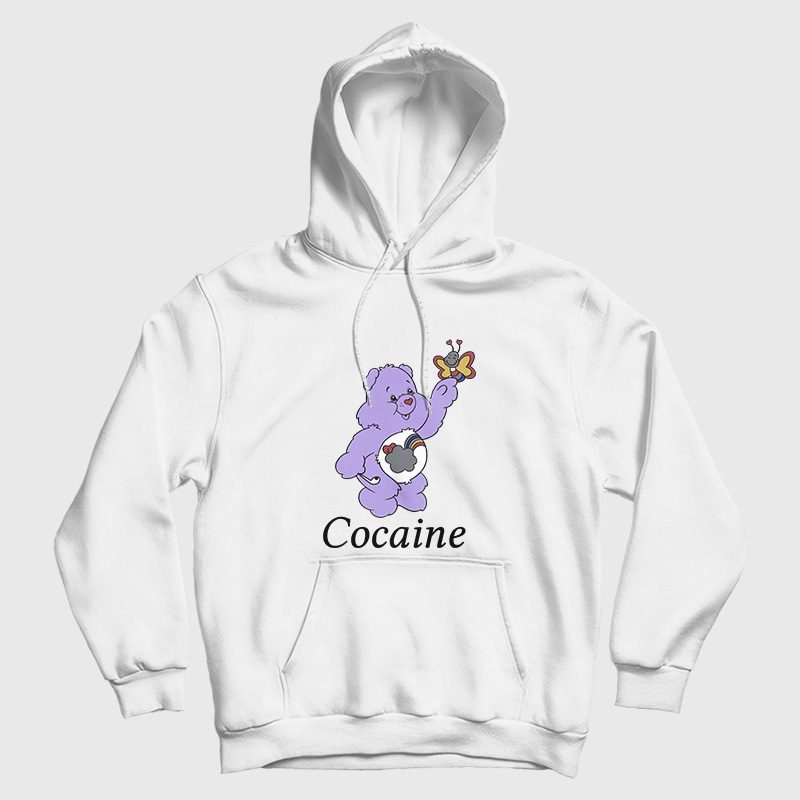 Cocaine Care Bear Hoodie Cocaine Care Bear Hoodie