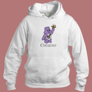 Cocaine Care Bear Hoodie Style