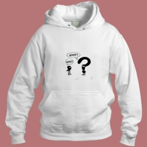 Comma To Question Mark Wait What Aesthetic Hoodie Style