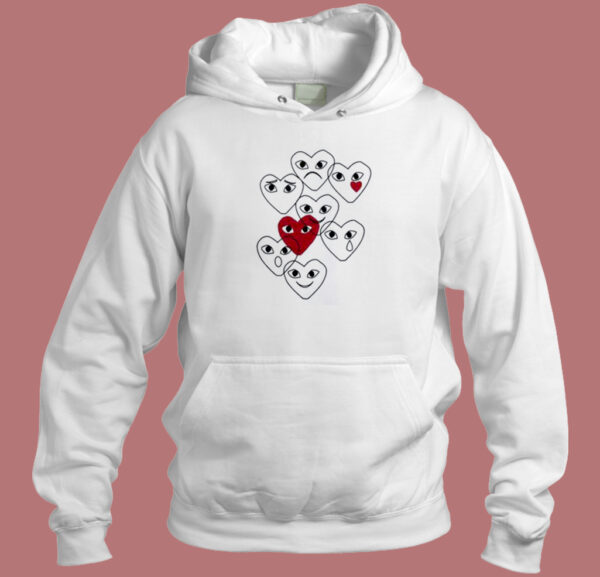 Comme Des Garcons Play Hoodie Style