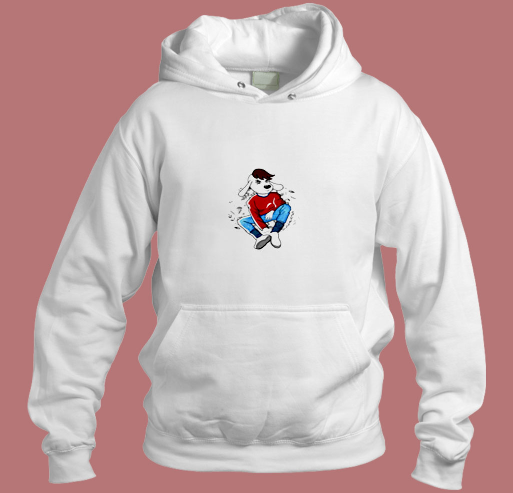 Cool Cartoon Dog Aesthetic Hoodie Style Cool Cartoon Dog Aesthetic Hoodie Style
