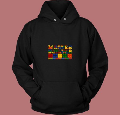 Cool Master Builder Lego Fan 80s Hoodie Cool Master Builder Lego Fan 80s Hoodie
