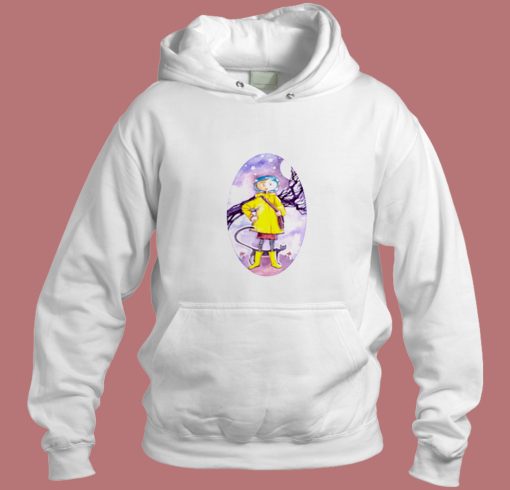 Coraline And The Cat Aesthetic Hoodie Style Coraline And The Cat Aesthetic Hoodie Style