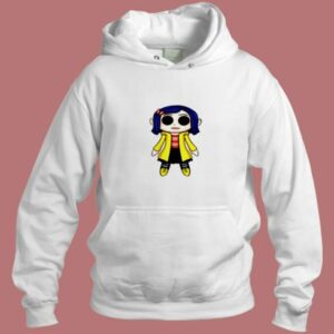 Coraline Doll Chibi Aesthetic Hoodie Style