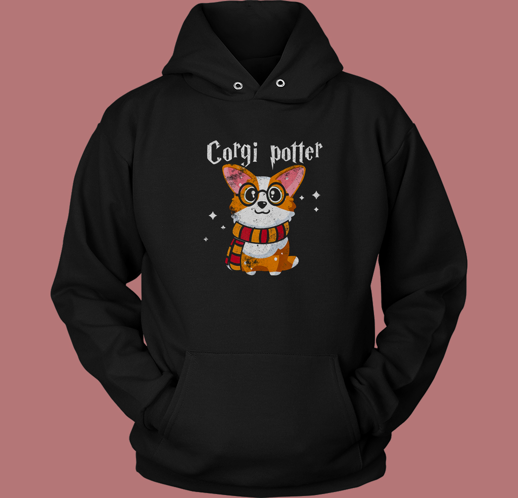 Corgi Potter Aesthetic Hoodie Style Corgi Potter Aesthetic Hoodie Style