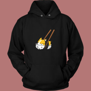 Corgi Sushi Vintage Hoodie Corgi Sushi Vintage Hoodie