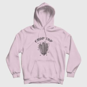 Corn Crop Top Vintage Hoodie