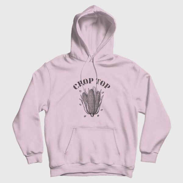 Corn Crop Top Vintage Hoodie