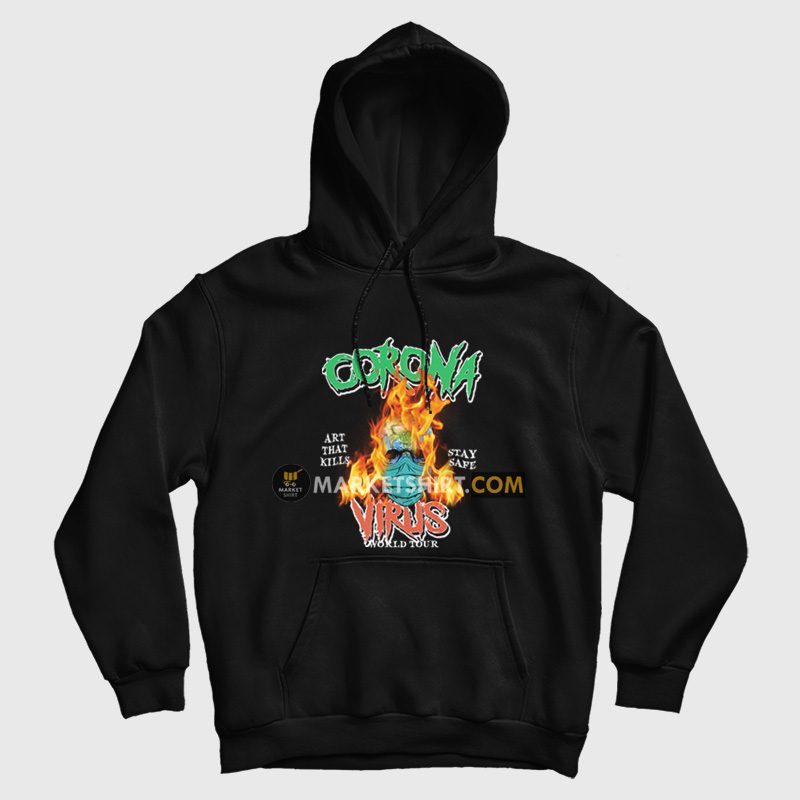 Corona Virus World Tour Hoodie Corona Virus World Tour Hoodie