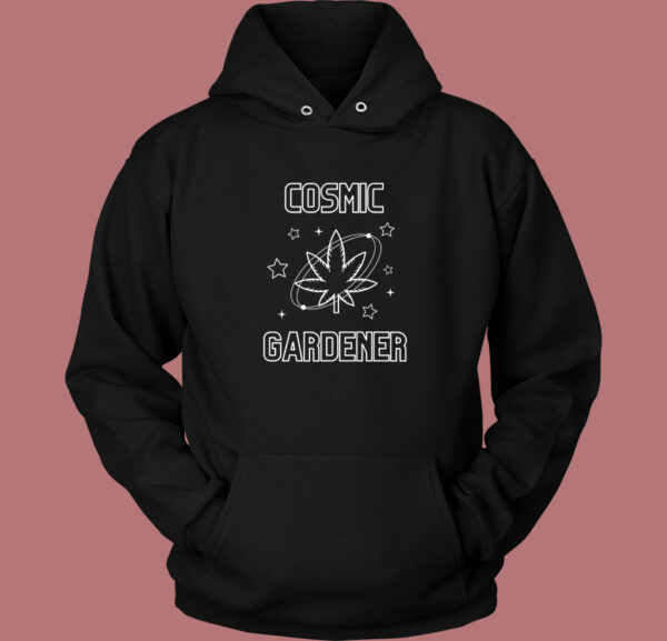 Cosmic Gardener Graphic Hoodie Style