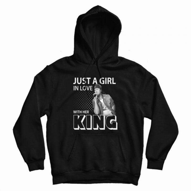 Country Music Just A Girl In Love With Her King Hoodie Country Music Just A Girl In Love With Her King Hoodie