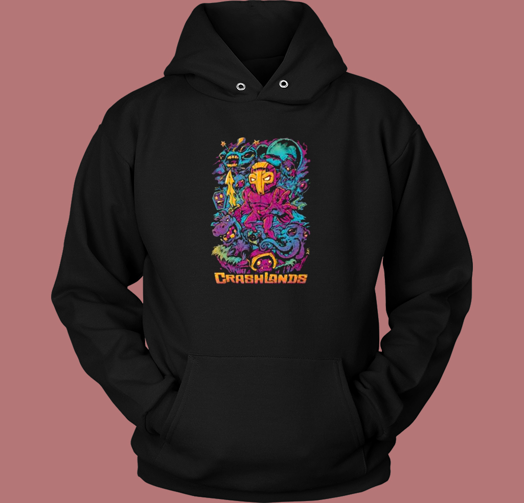 Crashlands Video Game Character Hoodie Style Crashlands Video Game Character Hoodie Style