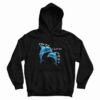 Crazy Lady Dolphin Fish Hoodie