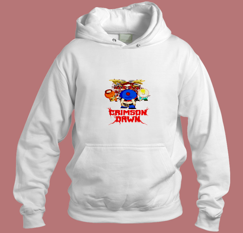 Crimson Dawn Aesthetic Hoodie Style Crimson Dawn Aesthetic Hoodie Style