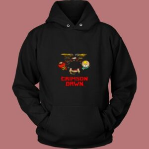 Crimson Dawn South Park’s Band Music 80s Hoodie