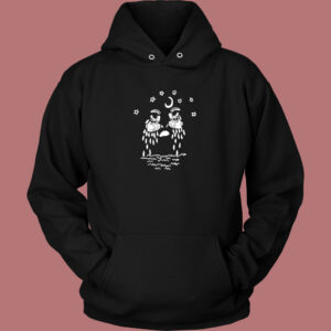 Crying Moon Aesthetic Hoodie Style