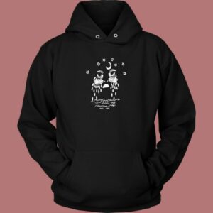 Crying Moon Aesthetic Hoodie Style