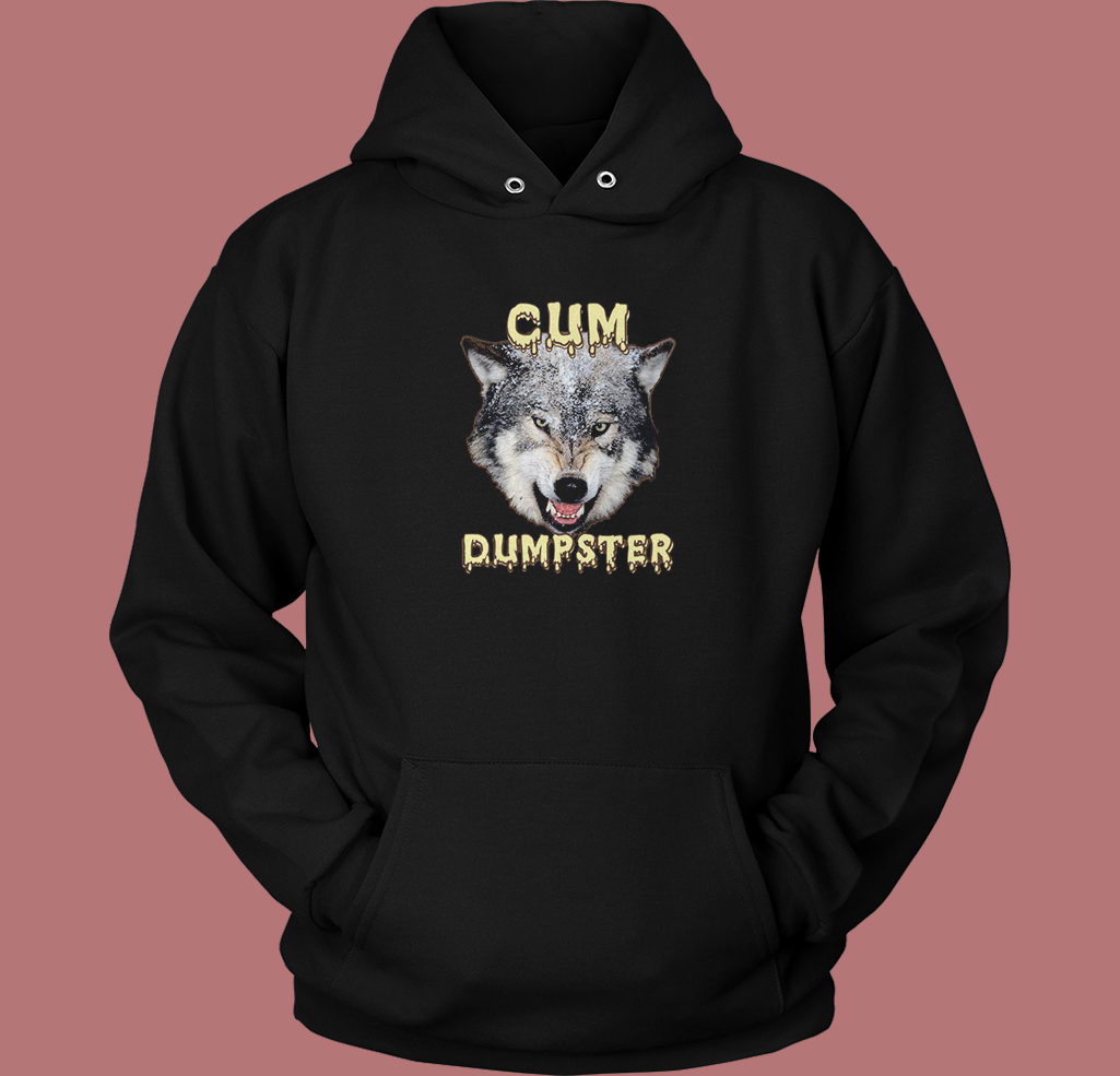 Cum Dumpster Vintage Hoodie Style Cum Dumpster Vintage Hoodie Style