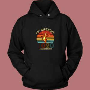 Custom Vintage Tigger 40 Years Old Quarantine Vintage Hoodie 2
