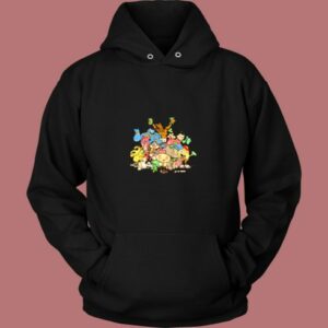 Cute Dgk Cartoon Say No To Drugs Vintage Hoodie