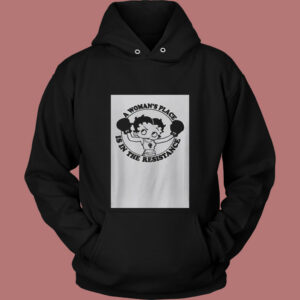 Cute Feminist Af Betty Boop 80s Hoodie 1