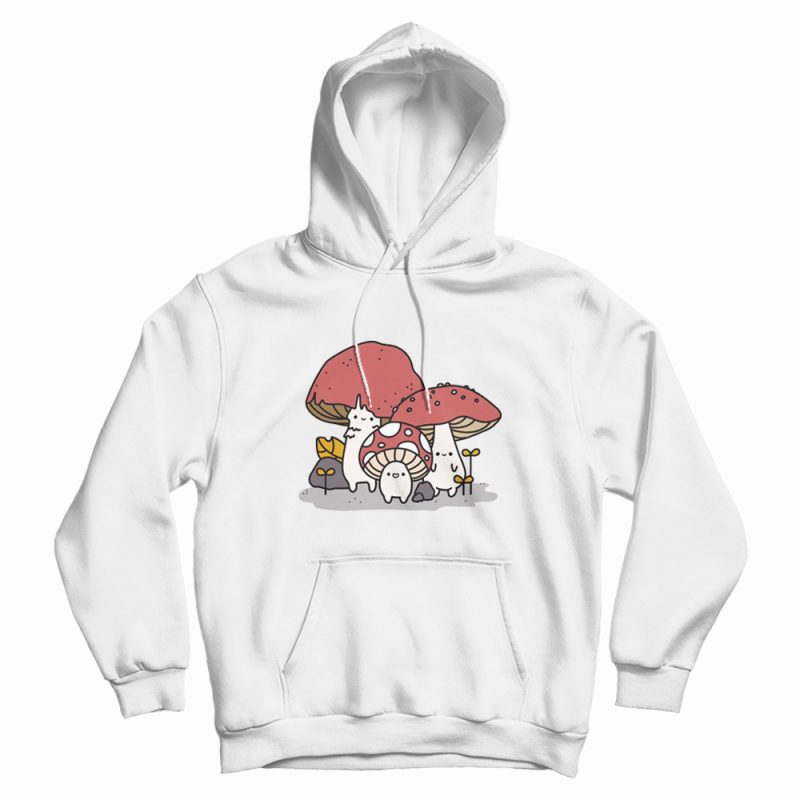 Cute Mushroom Hoodie Cute Mushroom Hoodie